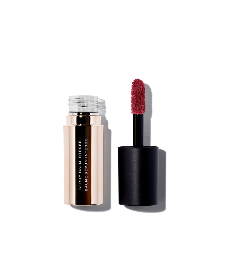 tinted lip balm in berry moon