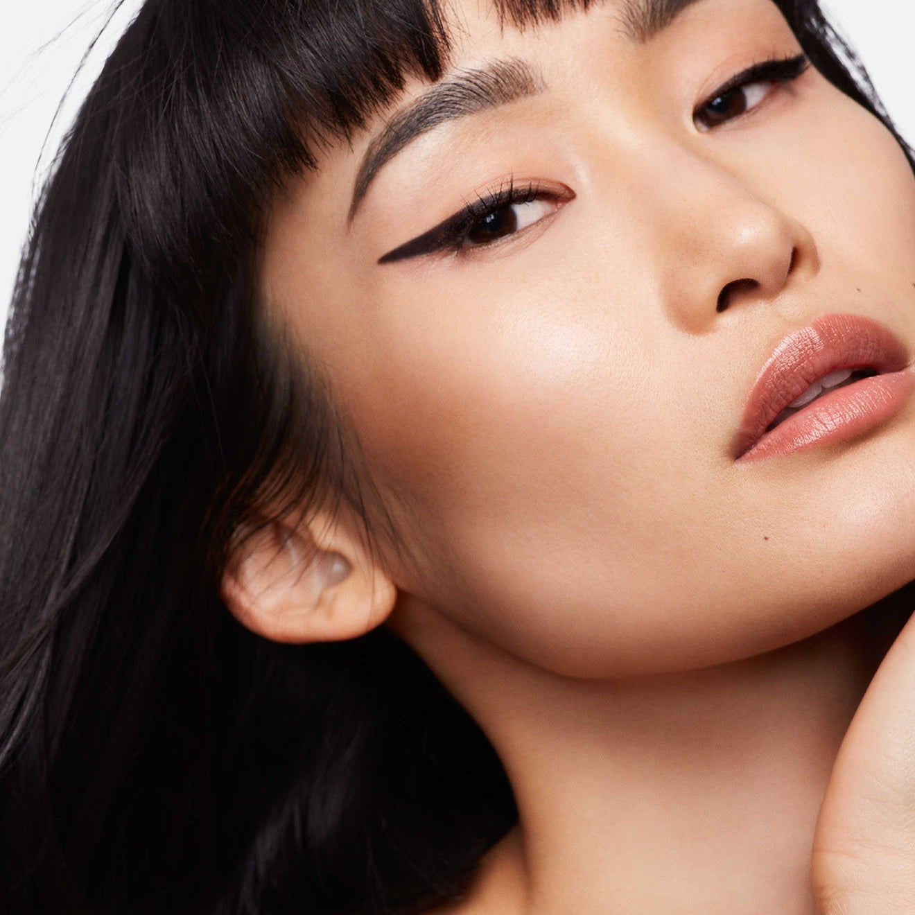 smooth under-eyes with concealer