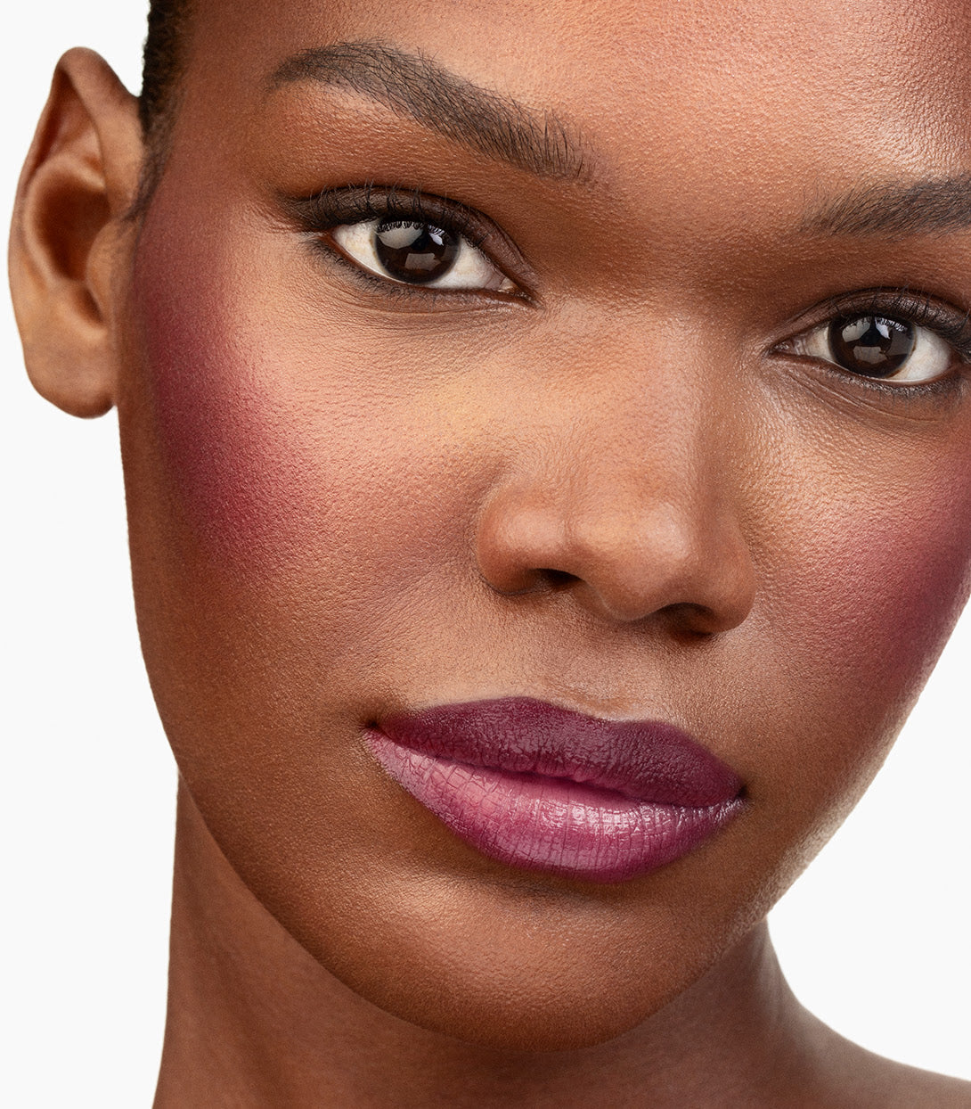 purple makeup