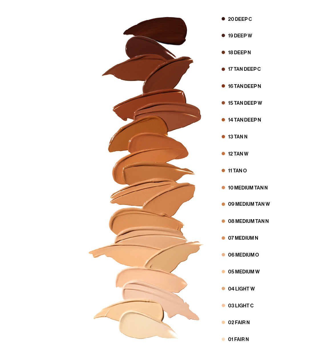 Perfect Blend Bundle available in 20 shades.