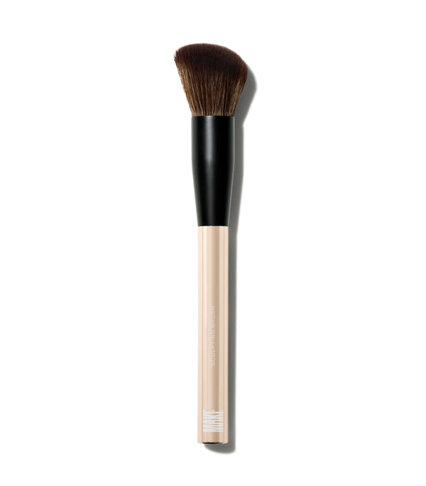 angled sculpting brush