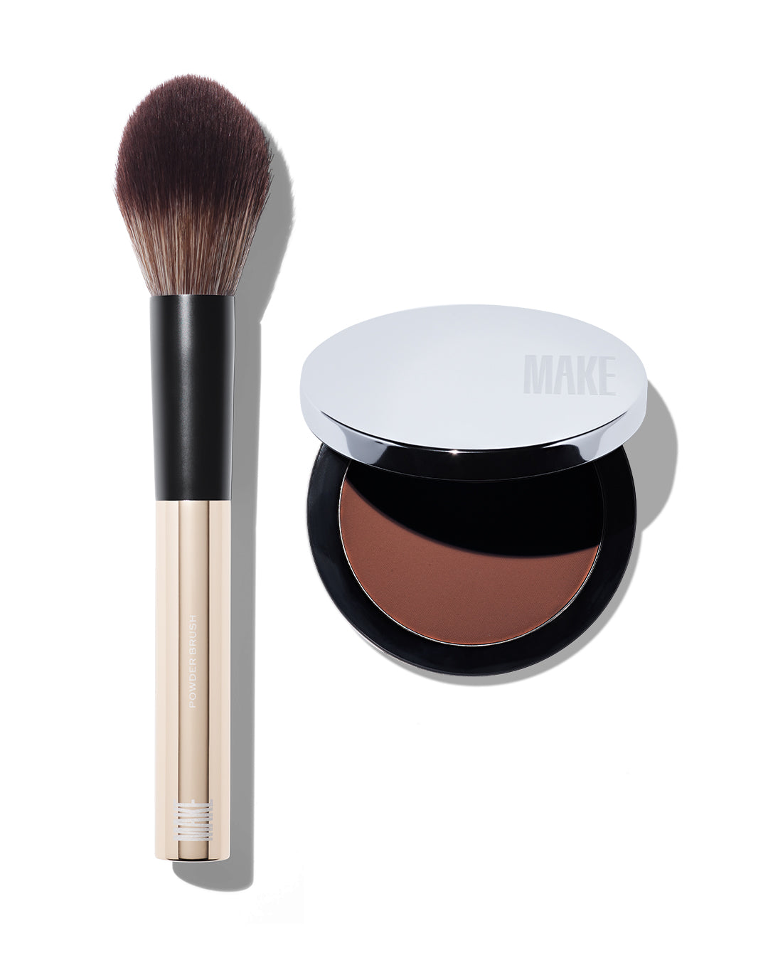 Blend & Blur Set: Blurring Setting Powder + Brush | MAKE – MAKE Beauty
