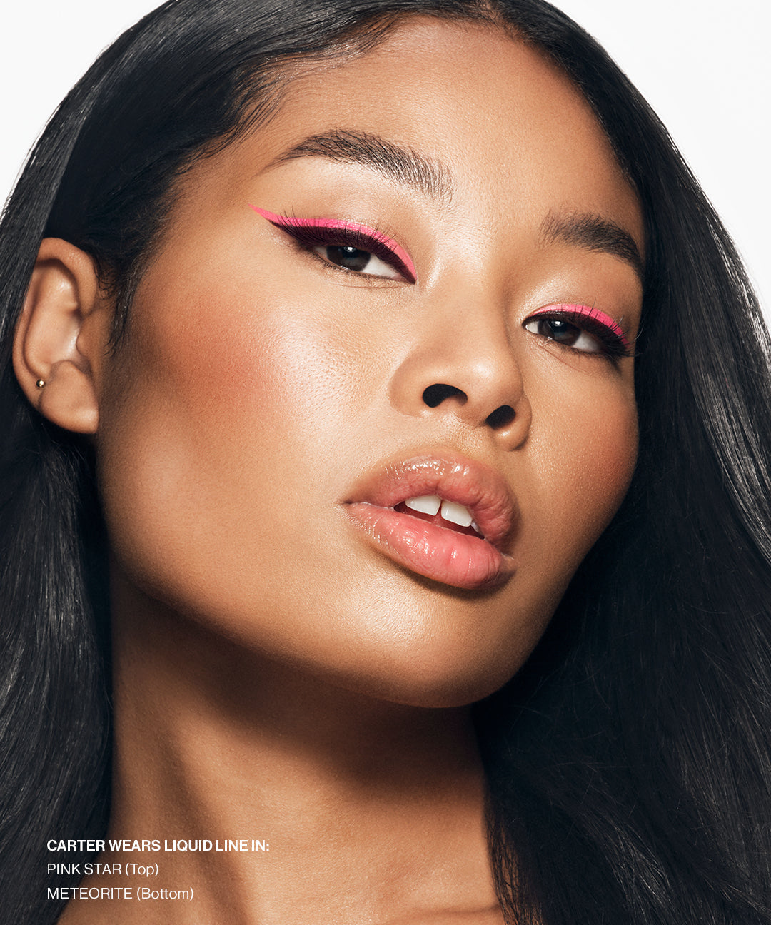 Liquid Line in Meteorite