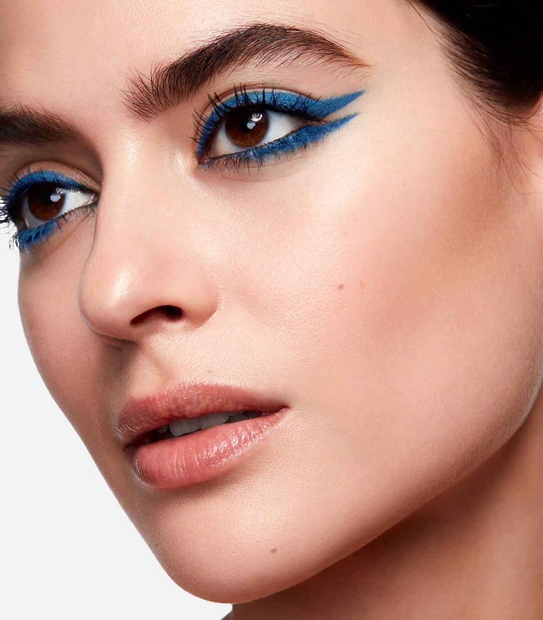 Gabriela wears Continuum Gel Eyeliner in Galaxy