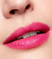 model wearing serum balm intense in pink cerise | Gabriela wears Serum Balm Intense in Pink Cerise+