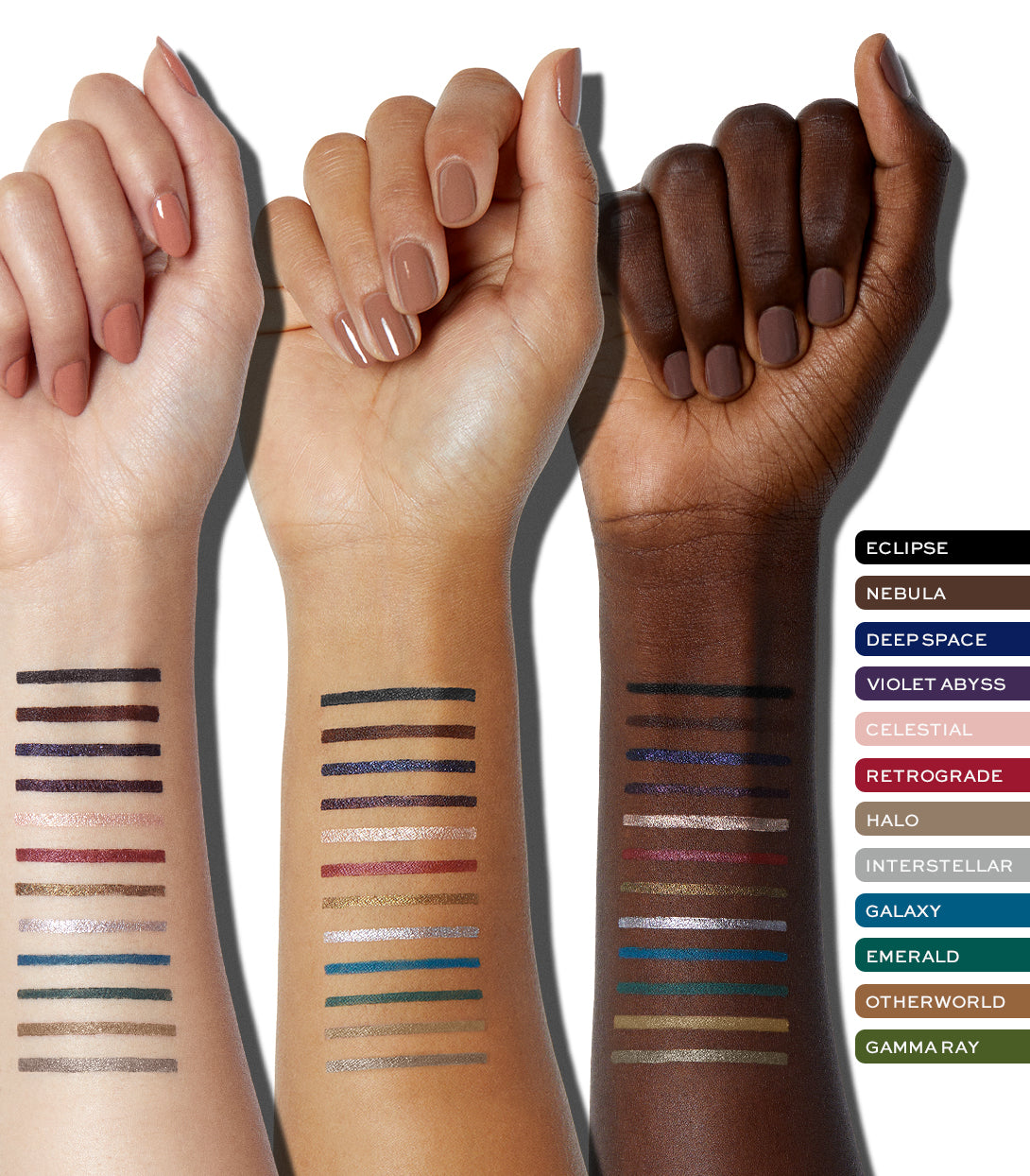 Continuum is Available in 12 Shades